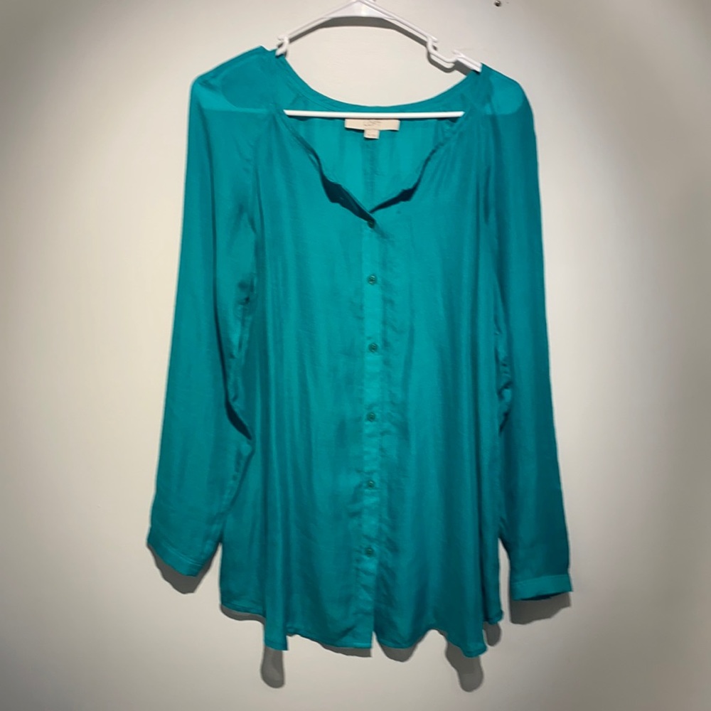 Loft maternity career blouse